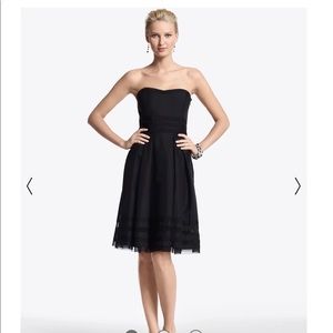 White House Black Market Strapless Taffeta Dress (NWT), size 4
